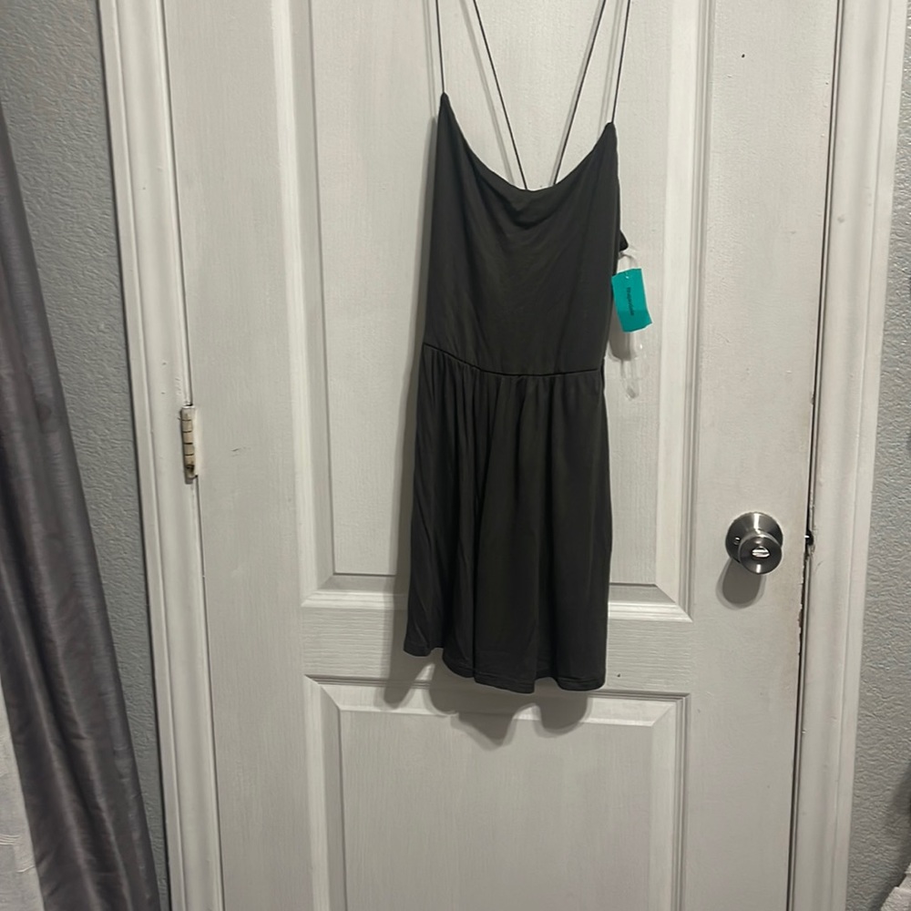 Olive green romper